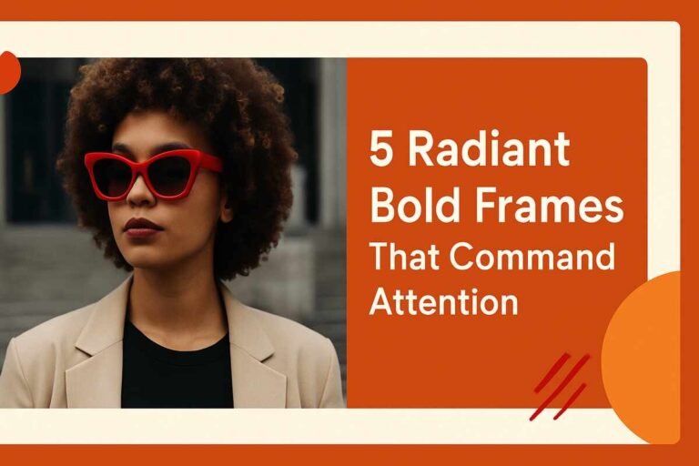 5 Radiant Bold Frames That Command Attention