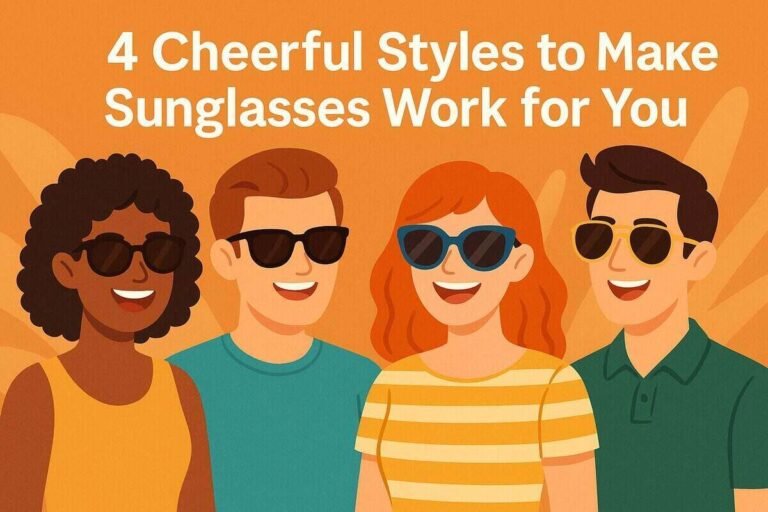 4 Cheerful Styles to Make Sunglasses Work for You