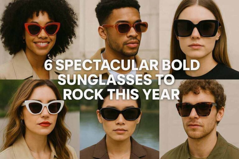 6 Spectacular Bold Sunglasses to Rock This Year