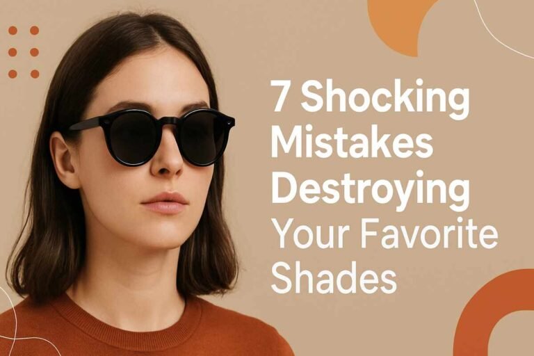 7 Shocking Mistakes Destroying Your Favorite Shades