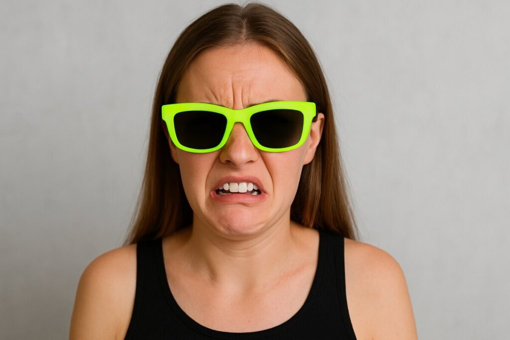 Neon Colors Too Loud for Long-Term Wear