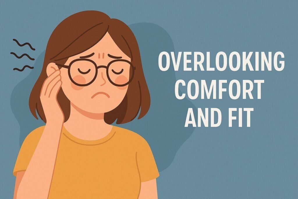 Overlooking Comfort and Fit