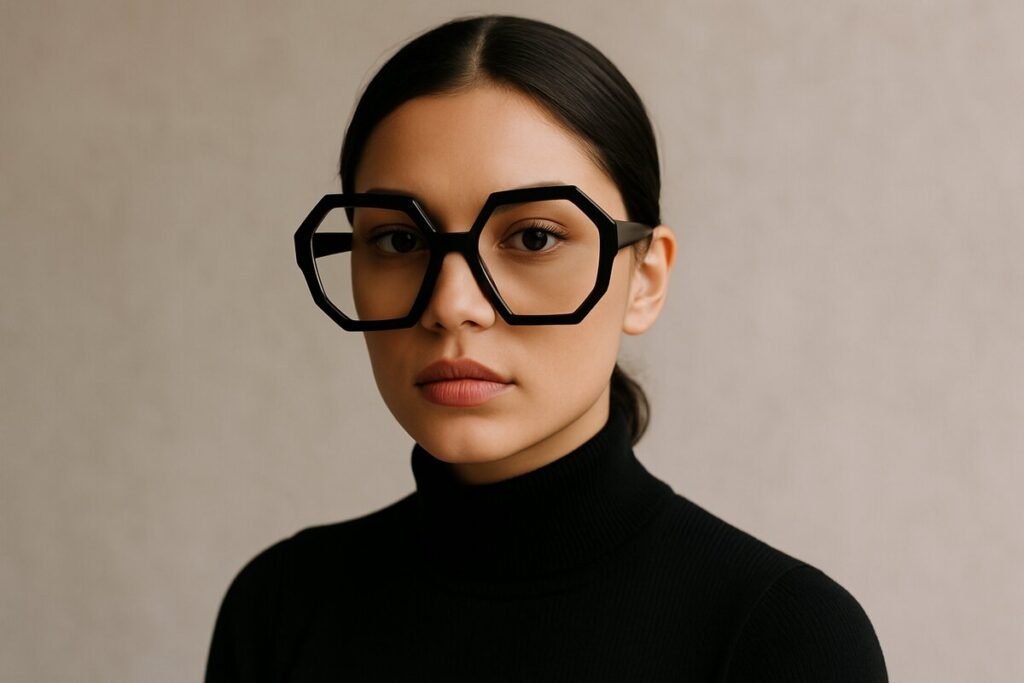 Oversized Geometric Frames