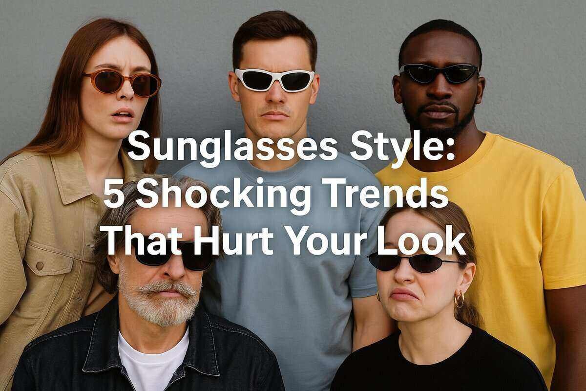 Sunglasses Style 5 Shocking Trends That Hurt Your Look