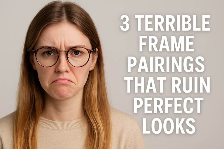 3 Terrible Frame Pairings That Ruin Perfect Looks