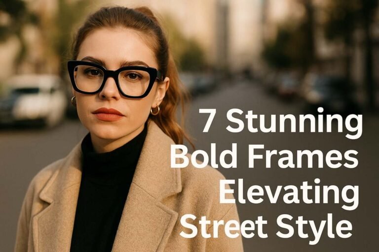 7 Stunning Bold Frames Elevating Street Style