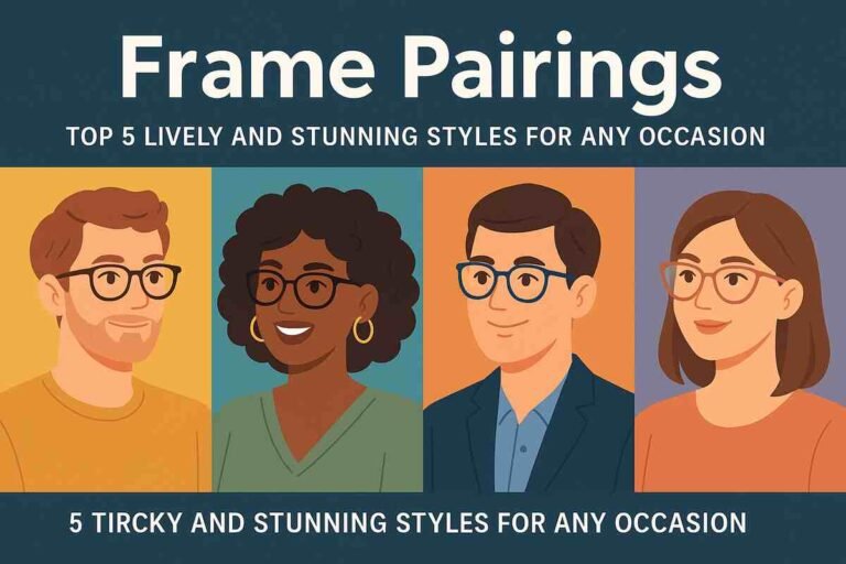 Frame Pairings Top 5 Lively and Stunning Styles for Any Occasion