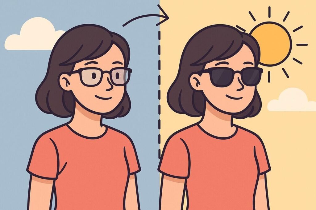 Photochromic Lenses That Adapt to Light
